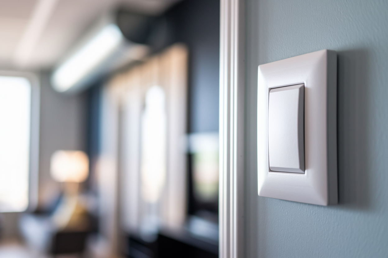 gros-plan-interrupteur-moderne-ventilation