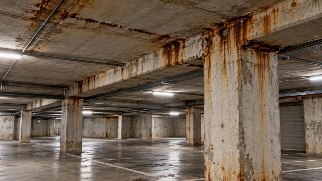 Pourquoi un parking souterrain vieillit plus vite qu&rsquo;un autre ouvrage